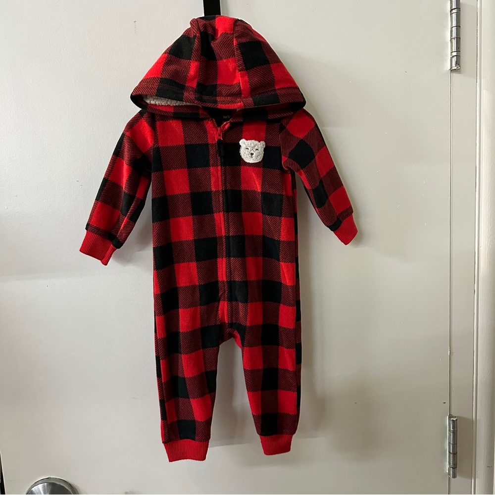 9m Buffalo Plaid Fleece Bunting